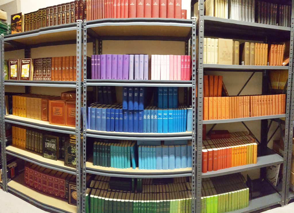 Sample Room Shelves