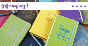 A New Year Calls for a New Journal Giveaway!