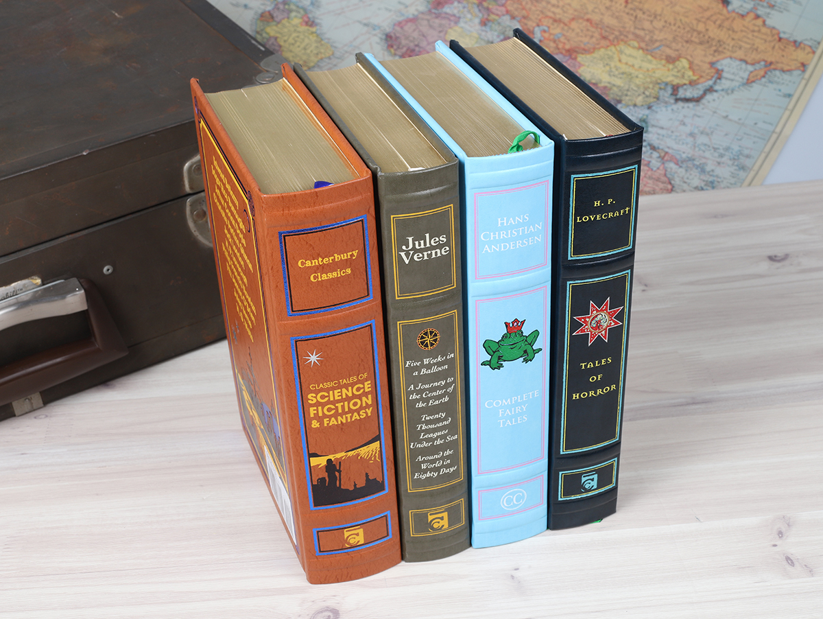 Add A Leather Bound Classic To Your Bookshelf Canterbury Classics